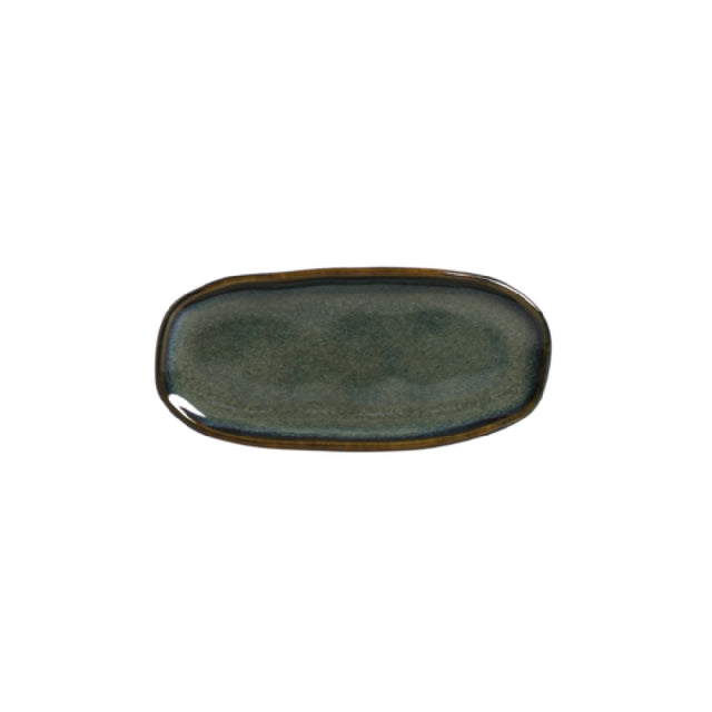 Porto Brasil 15214119001 - Shallow Organic Platter, Mini, Oval