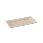 PacknWood 210APU1326BRF - Sugarcane Plate (No Added PFAs), 10"L X 5"W, Brown