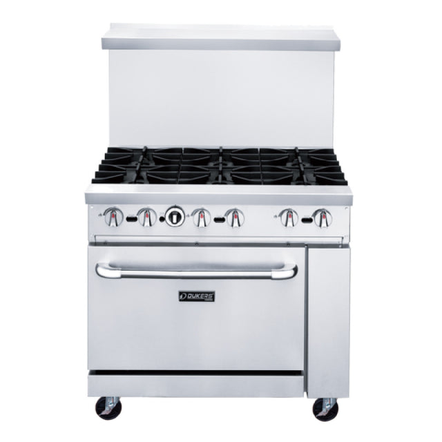 Dukers Appliance Co. USA Ltd. DCR36-6B Gas Range 36"W 6 Burners