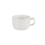 Steelite DCI148PW Latte Cup 16 Oz. 4-1/2" Dia. (5-3/4" With Handle) X 3"H