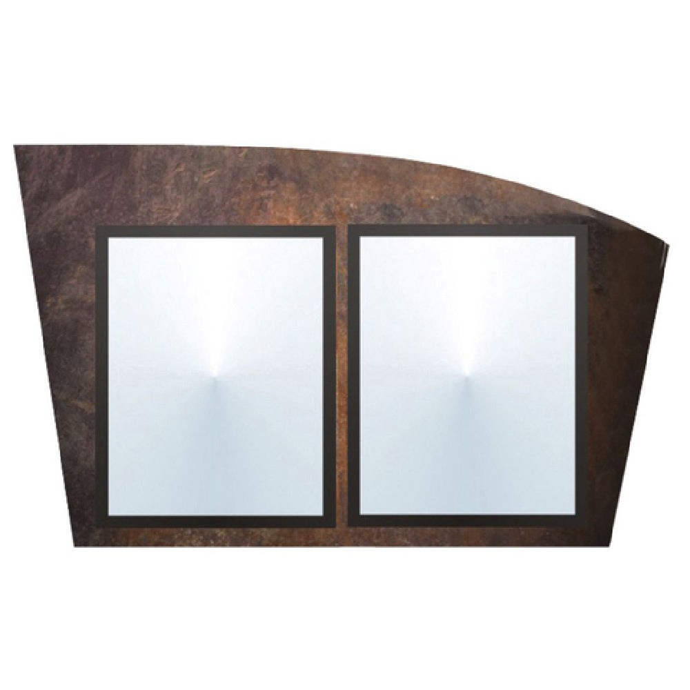 Hubert 31144 - Menu Board, 2-pocket, Wall-mount