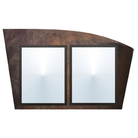 Hubert 31144 - Menu Board, 2-pocket, Wall-mount