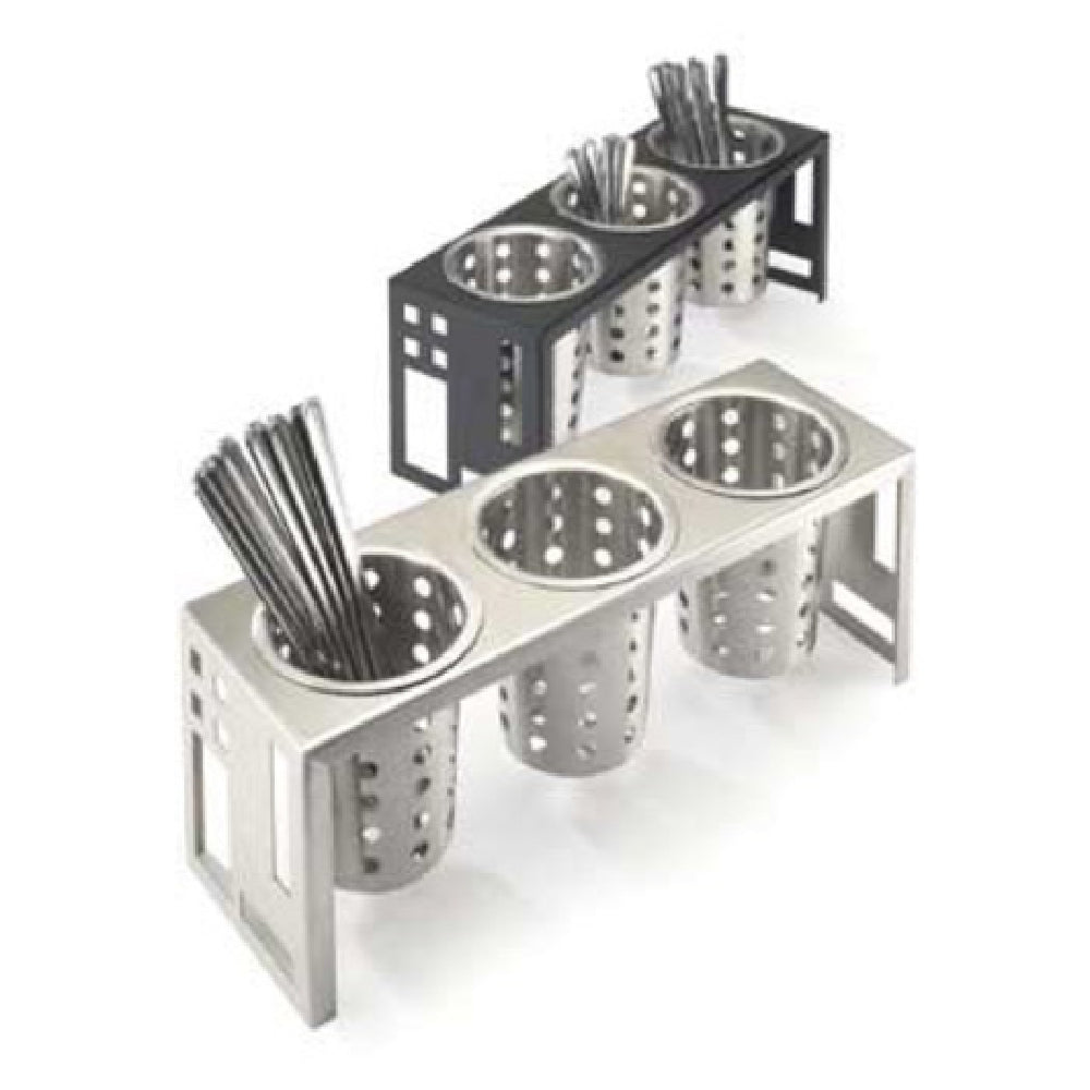 Cal Mil 1608-55 Squared Cylinder Display 16"W X 5-1/4"D X 6"H Accommodates (3) Cylinders