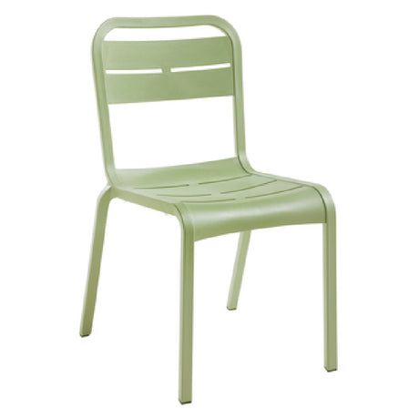 Grosfillex UT110721 Cannes Stacking Side Chair Indoor/outdoor Use Contoured