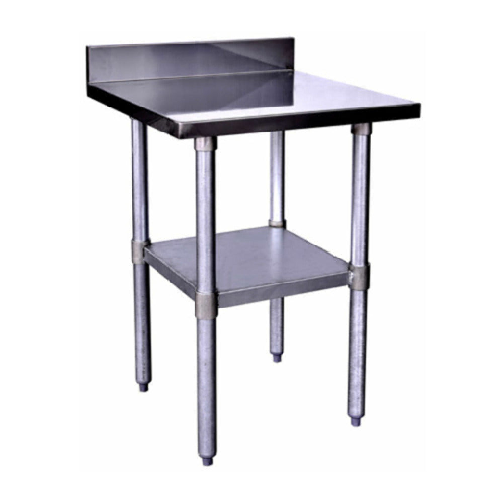 Hubert 56480 - Kratos® Work Table, 24"W X 24"D X 38"H, 4" Backsplash