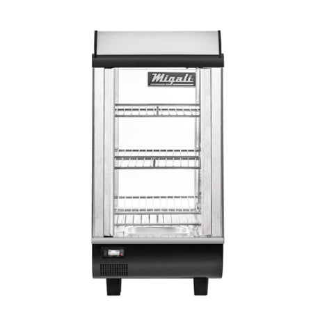Migali Industries C-HCT14-S Competitor Series® Heated Display Case Countertop 13.4W 2.6 Cu. Ft.