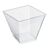 PacknWood 209MBZENO10 - Cocktails & Events Zeno10 Dish, 3 Oz., 2.4" X 2.4" X 2.75"H