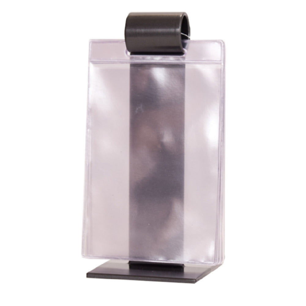 Risch ROLLSTANDPACK GRAPHITE Graphite Table Top Roll Stand Pack 9" Tall Includes (6) Clear Roll Stand Pockets That Hold 4-1/2" X 6-1/2” Prints