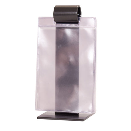 Risch ROLLSTANDPACK GRAPHITE Graphite Table Top Roll Stand Pack 9" Tall Includes (6) Clear Roll Stand Pockets That Hold 4-1/2" X 6-1/2” Prints
