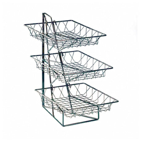 Cal Mil 1293-3 Display Rack 12"W X 19"D X 20"H 3-tier