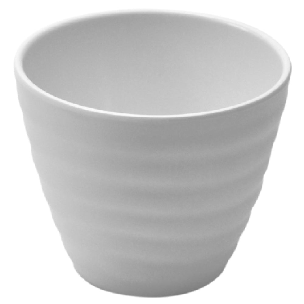 Bauscher Hepp T1552 - Ripple Collection Pot, 12 Oz., 4-1/4" Dia. X 3-1/2"H