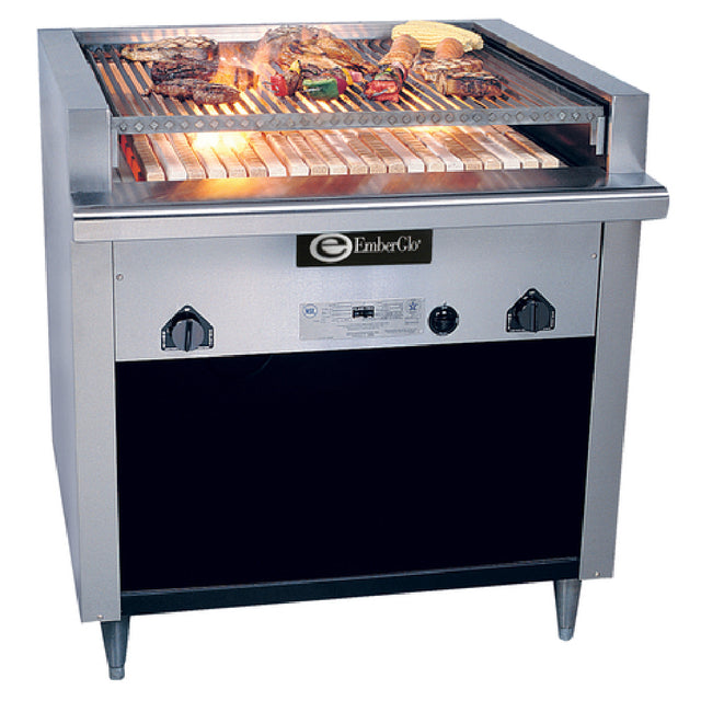 EmberGlo 41F-LP () (Multiple Front Panel Choices) (the Standard Is An OPEN FRONT 5130203) Charbroiler