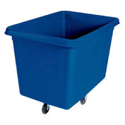 Rubbermaid FG461600DBLUE - Cube Truck, Mobile, 43-3/4"L X 31"W X 37"H