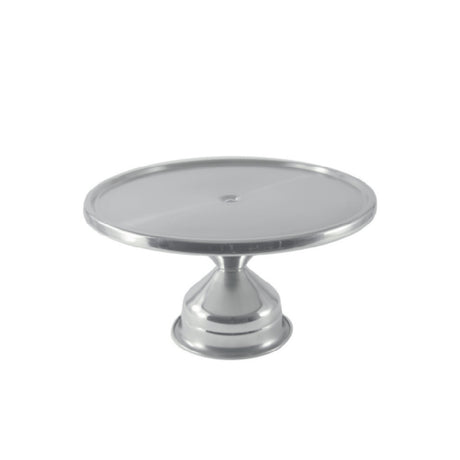 CAC China SCKS-13 Cake Stand 13" Dia. X 7"H Stainless Steel