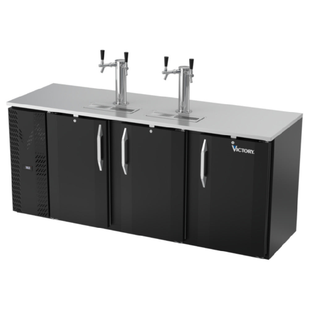 Victory VDDN78HC-B - Direct Draw Dispenser, 78"W X 26-1/8"D X 49-7/8"H, 21.686 Cu. Ft.