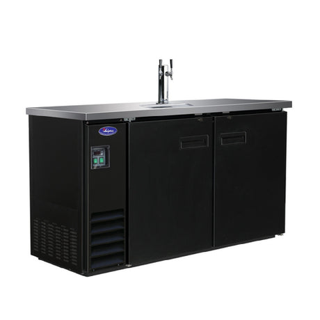 Valpro VPBD3-1 Direct Draw Beer Dispenser Two-section 14.16 Cu. Ft. Capacity