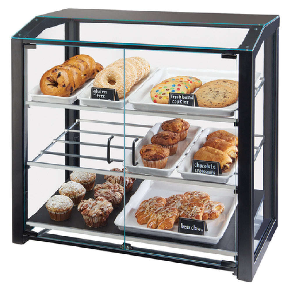 Cal Mil 3493-13L Grand Bakery Case 29"W X 17"D X 29"H 3-tier