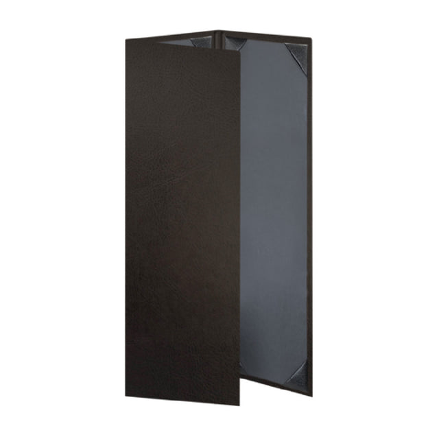 Risch TAM-3V 4.25X14 Tamarac Padded Light-grain Faux-leather Menu Cover (specify Color)