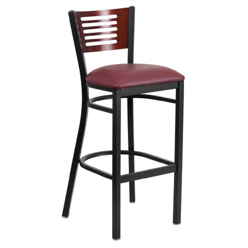 Flash Furniture XU-DG-6H1B-MAH-BAR-BURV-GG Hercules Series Restaurant Bar Stool