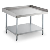 Steel Works Stainless SWESS-3018-316 Equipment Stand 30" X 18" X 24"H 16ga/304 Stainless Steel