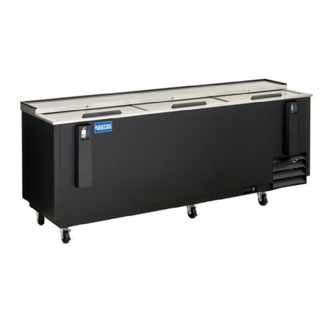 Hubert 208072 - Kratos® 67K-153 Bottle Cooler, 95.25"W X 28"D X 34.25"H, 26.6 Cu.ft. Capacity