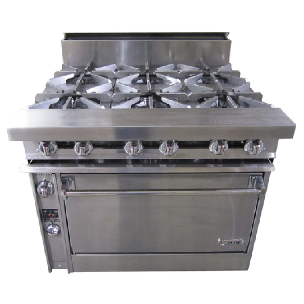 Jade Range JTRH-6-36 Titan™ Heavy Duty Range Gas 36"