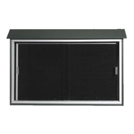 Aarco PLDS3045L-4 Message Center 45"W X 30"H Wall Mounted