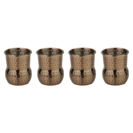 Paderno 41470A00 Mini Julep Mug Set 2 Oz. 1-7/8" Dia. X 2-1/8"H