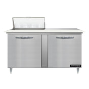 Continental Refrigerator D60N8C Designer Line Sandwich Unit 60"W Two-section