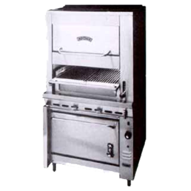 Montague Company V136W36 Legend™ Radiglo Broiler 36" Heavy-duty Range Match Gas