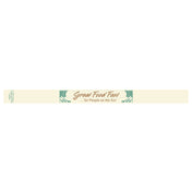 Hubert 98789 - Band-It Food Label, "Great Food Fast", 13-3/4" X 1"