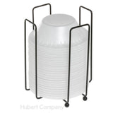 Hubert 98428 - Bowl Holder, 6-3/8"L X 6-3/8"W X 7-15/16"H, Steel