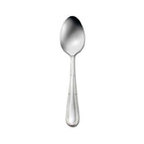 1880 Hospitality 1336STBF Oneida® Tablespoon/Serving Spoon 8" Linear Grooved Teardrop Shaped Handle