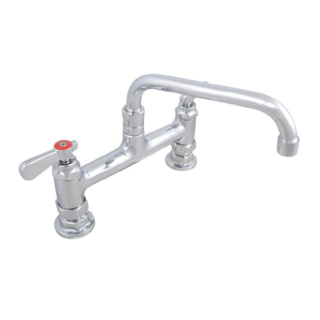 John Boos PBF-8HD-12-SLF Heavy Duty Faucet Deck Mount 12" Swing Spout