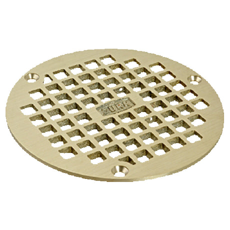 Franklin Machine Products 102-1191 Floor Drain Cover 5" OD 3-7/8" Screw Centers