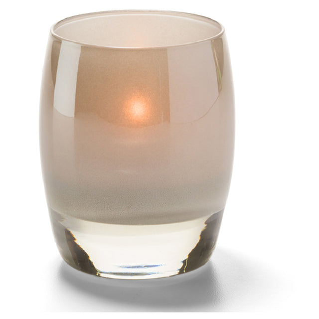 Hollowick 6414SA Contour™ Votive Lamp 3" Dia. X 3-3/4"H Glass