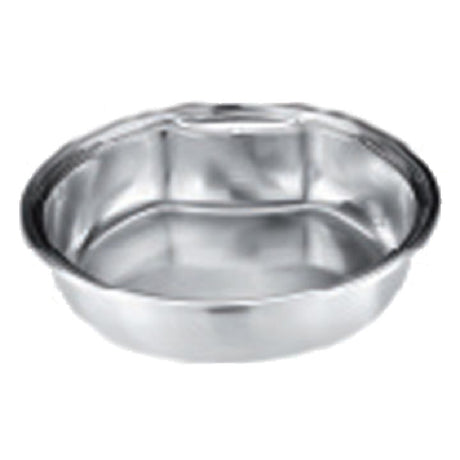 Paderno 58166-EG Chafing Dish Food Container 9-1/2" Round