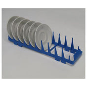 Eurodib CC00049 Lamber Dishwasher Saucer Rack 14-1/4" X 3-3/4" X 3-1/4"H 10 Sections