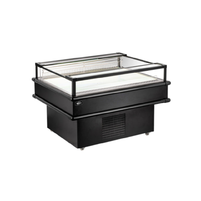 Omcan 48604 (RE-CN-2100C) Island Display Case Self-service 85"W X 38"D X 34"H