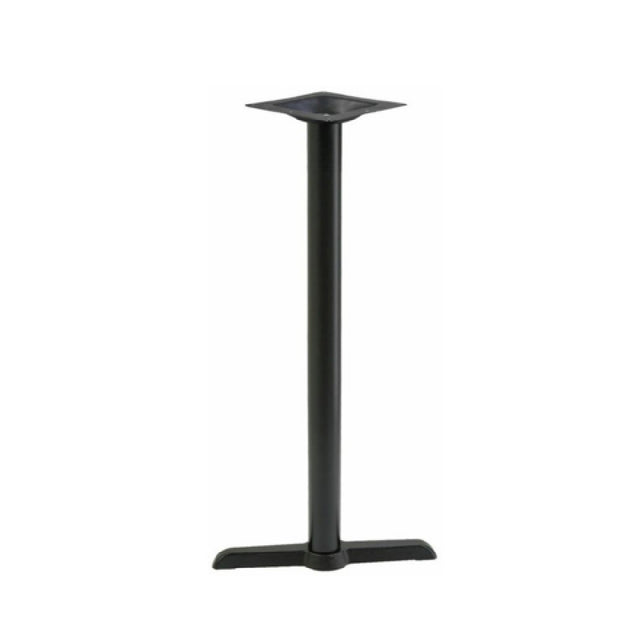 Hubert 88695 - CenPro End Column Table Base, 22", 3" Bar Height Column With Welded Spider