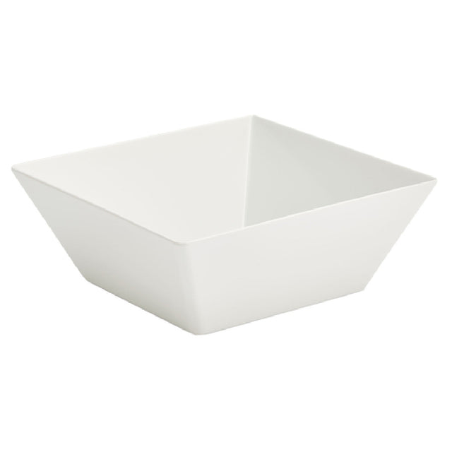 Vollrath V22204 Melamine Bowl X Large Square White