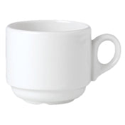 Steelite 11010154 Atlanta Cup 7-1/2 Oz. 4-1/4"W X 2-5/8"H
