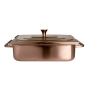 Steelite 7353MW303 Homestyle Chafer 4 Qt. 16-1/2" X 10-3/4" X 6-1/2"