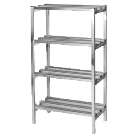 Channel DR2036-4 Dunnage Shelving All-Welded 4 Shelf Style Channel Style