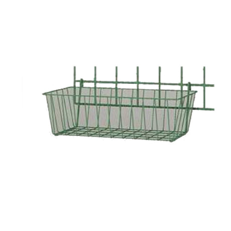 Metro H209K3 Quick Ship SmartWall Storage Basket 13-3/8"W X 5"D X 7"H Metroseal 3™ Epoxy-coated Corrosion-resistant Finish With Microban® Antimicrobial Protection