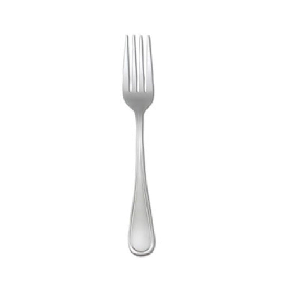 1880 Hospitality T015FDIF Oneida® European Table Fork 8" Curved Border Along Handle