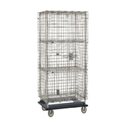 Metro SEC53S-HD-2SE - Super Erecta® Security Unit, Mobile, Stainless Steel Finish