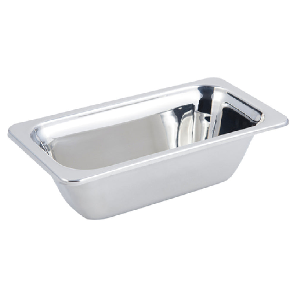 Bon Chef 5213 - Food Pan, 1/3 Size, 2-1/2 Qt. (80 Oz.) Capacity