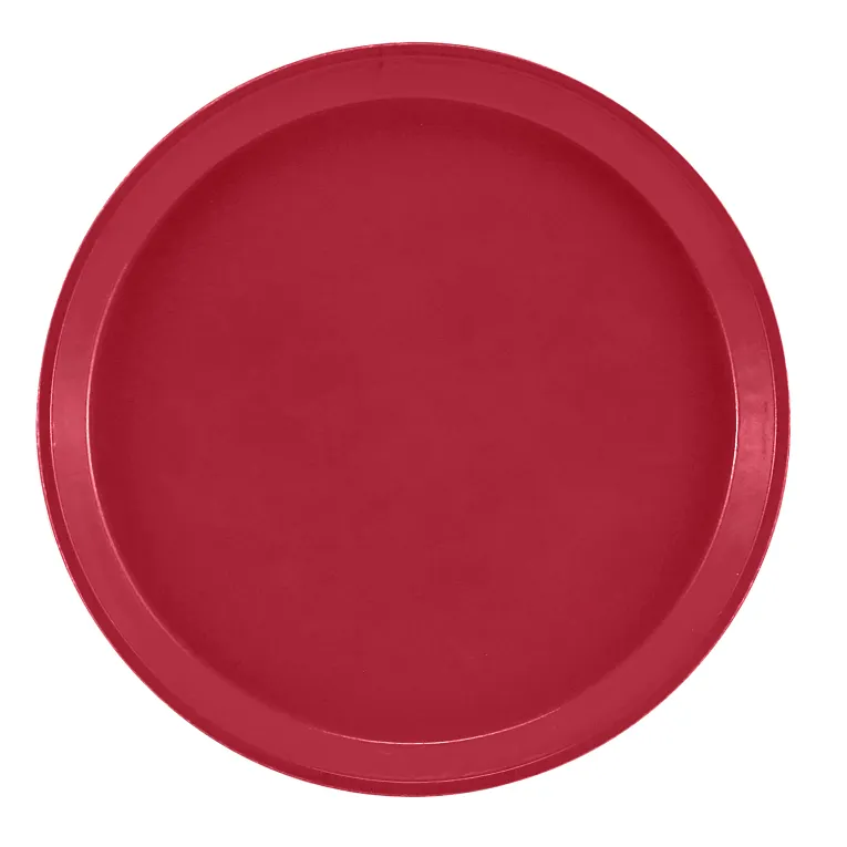 Cambro 900221 Serving Camtray® Round 9" Dia. Ever Red