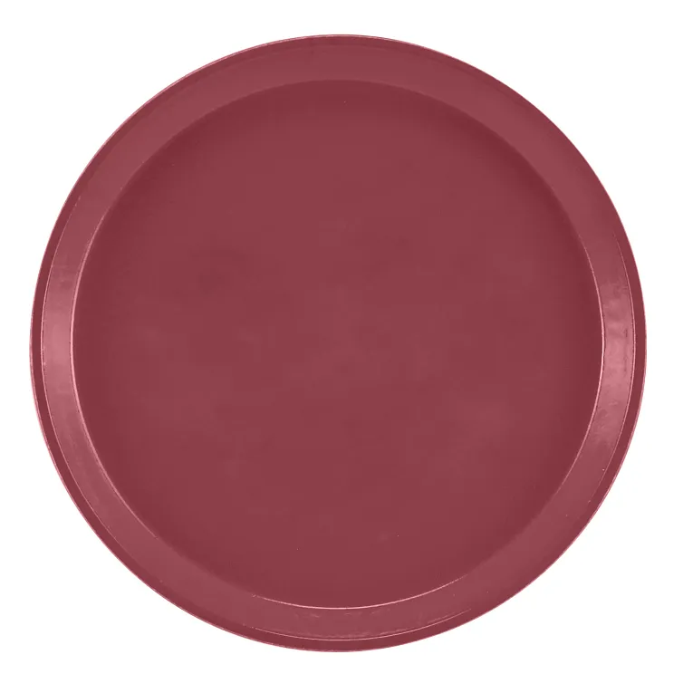 Cambro 900410 Serving Camtray® Round 9" Dia. Raspberry Cream